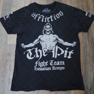 *Vintage* Affliction T-Shirt,, Black, Size XL